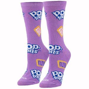 Pop Tarts Wildberry Crew Socks – Adult Small/Medium - NEW Fast Ship